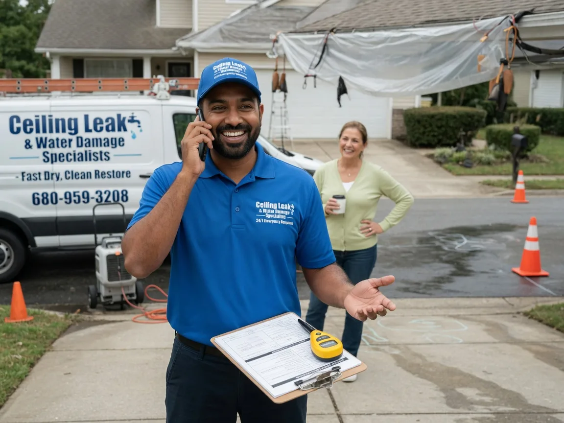 Ceiling Leak Cleanup Rochelle Park, NJ FAQs